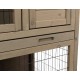 TRIXIE Natura 62303 Lockable and Weatherproof Small Animal Hutch with Outdoor Run 116 x 97 x 63 cm Grey/Green TRIXIE Natura 62303 Lockable and Weatherproof Small Animal Hutch with Outdoor Run 116 x 97 x 63 cm Grey/Green