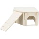 TRIXIE Small Animal Corner House without Clips and Nails for Guinea Pigs and Dwarf Rabbits House Thore, Plug-In System, Rabbit/Guinea Pigs, 30 × 18 × 30 cm – 61244 TRIXIE Small Animal Corner House without Clips and Nails for Guinea Pigs and Dwarf Rabbits House Thore, Plug-In System, Rabbit/Guinea Pigs, 30 × 18 × 30 cm – 61244
