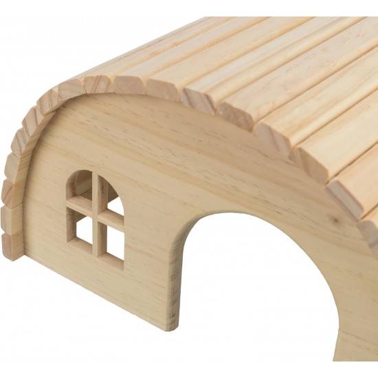 Trixie - 61272 - Wooden House - Guinea Pigs House - 1 - Natural. Trixie - 61272 - Wooden House - Guinea Pigs House - 1 - Natural.