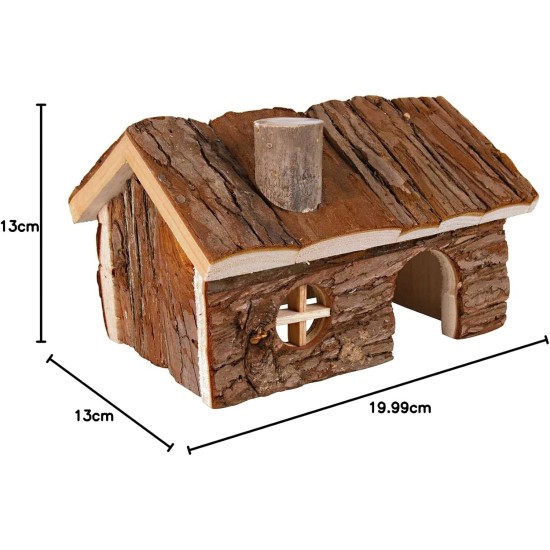 Trixie 6160 Natural Living Hendrik XL Hamster House 20 x 13 x 13 cm Trixie 6160 Natural Living Hendrik XL Hamster House 20 x 13 x 13 cm