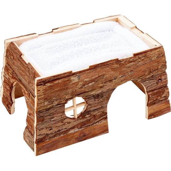 Trixie 6208 Natural Living Tilde Log House with Cuddly Bed 39 × 20 × 29 cm Trixie 6208 Natural Living Tilde Log House with Cuddly Bed 39 × 20 × 29 cm