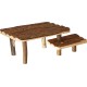 Trixie 62262 Natural Living Shelter with Stairs 37 x 17 x 28 cm Trixie 62262 Natural Living Shelter with Stairs 37 x 17 x 28 cm