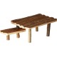 Trixie 62262 Natural Living Shelter with Stairs 37 x 17 x 28 cm Trixie 62262 Natural Living Shelter with Stairs 37 x 17 x 28 cm