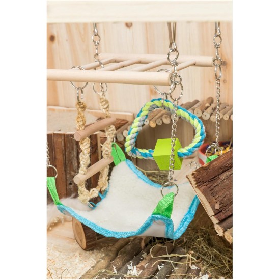 Trixie 6298 Suspension Bridge 17 × 22 × 15 cm, Single Trixie 6298 Suspension Bridge 17 × 22 × 15 cm, Single
