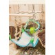 Trixie 6298 Suspension Bridge 17 × 22 × 15 cm, Single Trixie 6298 Suspension Bridge 17 × 22 × 15 cm, Single