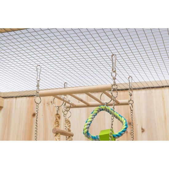 Trixie 6298 Suspension Bridge 17 × 22 × 15 cm, Single Trixie 6298 Suspension Bridge 17 × 22 × 15 cm, Single