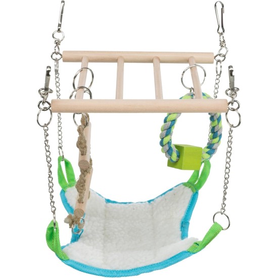 Trixie 6298 Suspension Bridge 17 × 22 × 15 cm, Single Trixie 6298 Suspension Bridge 17 × 22 × 15 cm, Single