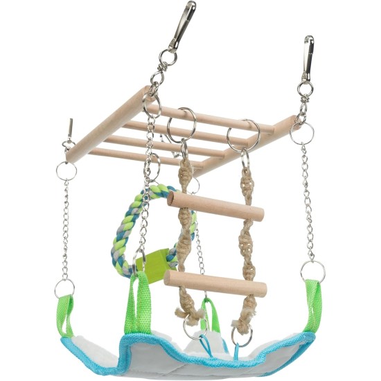 Trixie 6298 Suspension Bridge 17 × 22 × 15 cm, Single Trixie 6298 Suspension Bridge 17 × 22 × 15 cm, Single