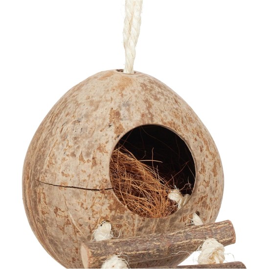 Trixie Coconut House for Hamsters, 56 x 13 cm, Single Trixie Coconut House for Hamsters, 56 x 13 cm, Single