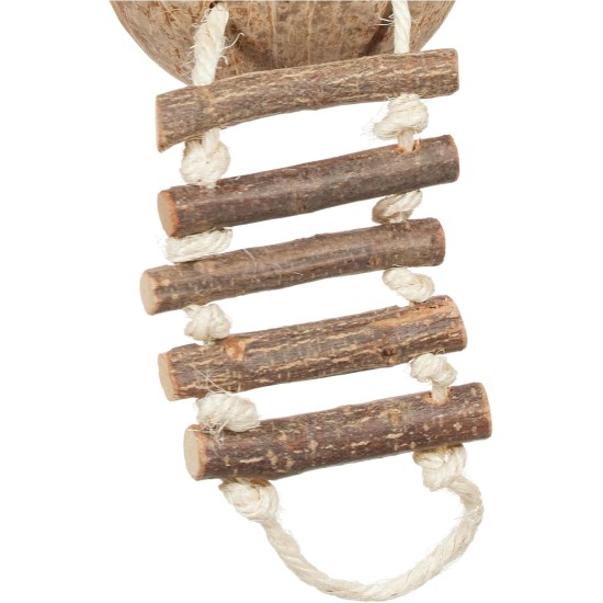Trixie Coconut House for Hamsters, 56 x 13 cm, Single Trixie Coconut House for Hamsters, 56 x 13 cm, Single