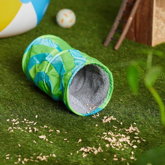 Trixie Cushy Plush Play Tunnel, 15 x 35 cm, Grey/Green Trixie Cushy Plush Play Tunnel, 15 x 35 cm, Grey/Green