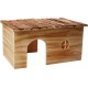 Trixie Grete Natural Living Flamed Wood House, 35 x 18 x 20 cm Trixie Grete Natural Living Flamed Wood House, 35 x 18 x 20 cm