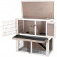 Trixie Natura Small Animal Hutch with Free Run, multicoloured Trixie Natura Small Animal Hutch with Free Run, multicoloured