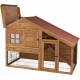 Trixie Natura Small Animal Hutch with Free Run, multicoloured Trixie Natura Small Animal Hutch with Free Run, multicoloured