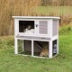 Trixie Natura Small Animal Hutch with Free Run, multicoloured Trixie Natura Small Animal Hutch with Free Run, multicoloured