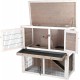 Trixie Natura Small Animal Hutch with Free Run, multicoloured Trixie Natura Small Animal Hutch with Free Run, multicoloured