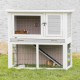 Trixie Natura Small Animal Hutch with Free Run, multicoloured Trixie Natura Small Animal Hutch with Free Run, multicoloured