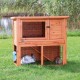 Trixie Natura Small Animal Hutch with Outdoor Run, 104 97 52 cm Trixie Natura Small Animal Hutch with Outdoor Run, 104 97 52 cm