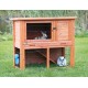 Trixie Natura Small Animal Hutch with Outdoor Run, 116 97 63 cm Trixie Natura Small Animal Hutch with Outdoor Run, 116 97 63 cm