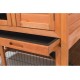 Trixie Natura Small Animal Hutch with Outdoor Run, 116 97 63 cm Trixie Natura Small Animal Hutch with Outdoor Run, 116 97 63 cm