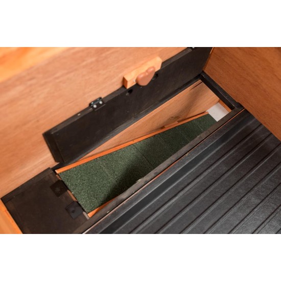 Trixie Natura Small Animal Hutch with Outdoor Run, 116 97 63 cm Trixie Natura Small Animal Hutch with Outdoor Run, 116 97 63 cm