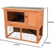 Trixie Natura Small Animal Hutch with Outdoor Run, 116 97 63 cm Trixie Natura Small Animal Hutch with Outdoor Run, 116 97 63 cm