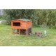 Trixie Natura Small Animal Hutch with Outdoor Run, 123 ラ 96 ラ 76 cm, Brown Trixie Natura Small Animal Hutch with Outdoor Run, 123 ラ 96 ラ 76 cm, Brown
