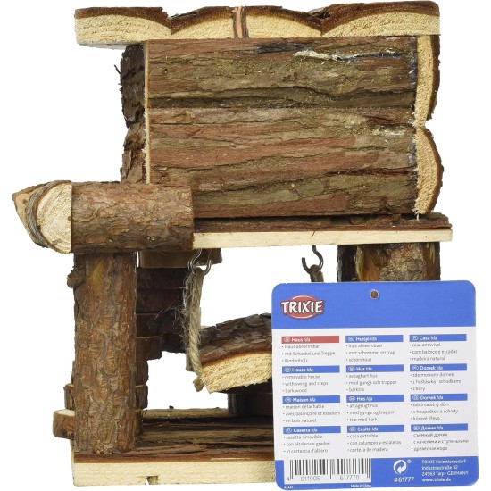 Trixie Natural Living Ida House, 19 x 20 x 19 cm Trixie Natural Living Ida House, 19 x 20 x 19 cm