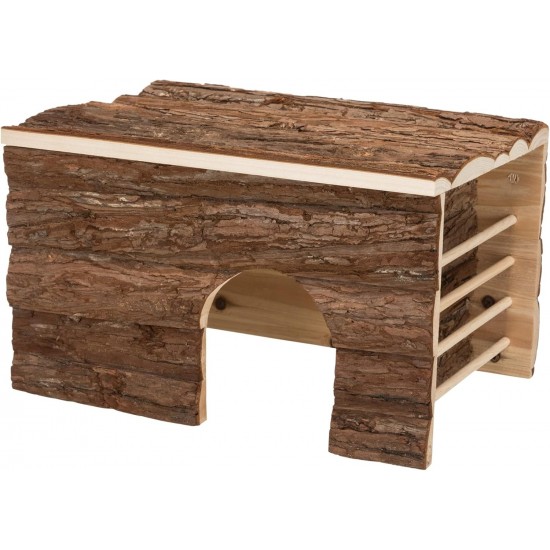 Trixie Natural Living Ila House with Hay Rack, 40 x 25 x 29 cm Trixie Natural Living Ila House with Hay Rack, 40 x 25 x 29 cm