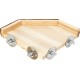 Trixie Natural Living Shelter and Platform Pet Furniture, 33 x 33 cm Trixie Natural Living Shelter and Platform Pet Furniture, 33 x 33 cm