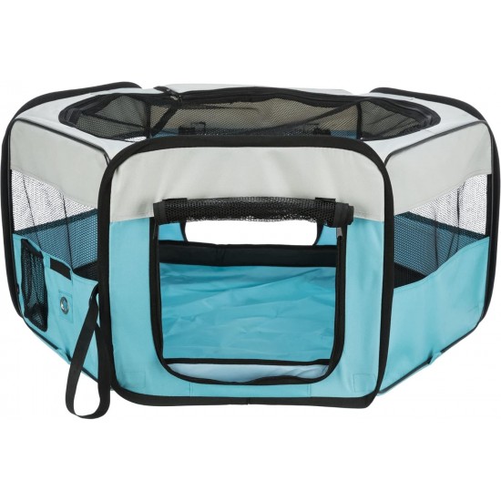 Trixie Polyester Puppy Run, 130 × 55 cm, Blue/Grey Trixie Polyester Puppy Run, 130 × 55 cm, Blue/Grey