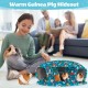 Unicorn Catcher Guinea Pig Hideout Large Guinea Pig Bed Cosy Guinea Pig House Warm Guinea Pig Tunnel Washable Guinea Pig Accessories for Small Pets