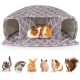 Unicorn Catcher Guinea Pig Hideout Large Guinea Pig Bed Cosy Guinea Pig House Warm Guinea Pig Tunnel Washable Guinea Pig Accessories for Small Pets