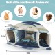 Unicorn Catcher Guinea Pig Hideout Large Guinea Pig Bed Cosy Guinea Pig House Warm Guinea Pig Tunnel Washable Guinea Pig Accessories for Small Pets