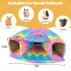 Unicorn Catcher Guinea Pig Hideout Large Guinea Pig Bed Cosy Guinea Pig House Warm Guinea Pig Tunnel Washable Guinea Pig Accessories for Small Pets