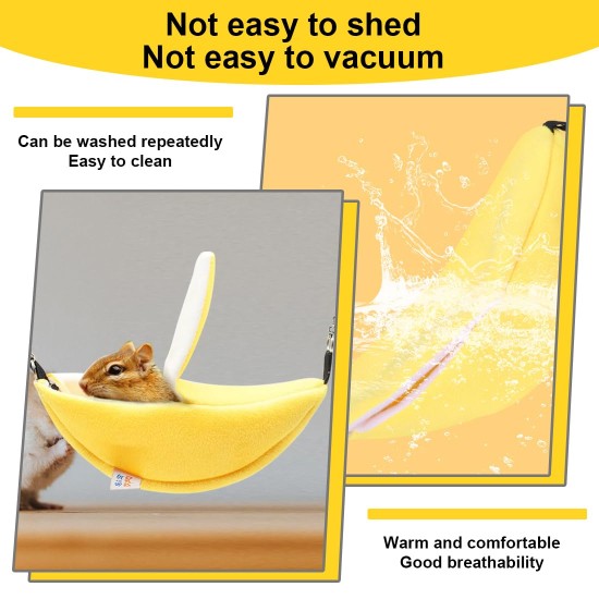 WUSJCOF 1-Piece Small Animals Jungle Hanging Cage Toy Hammock Pet Hammock Swing Toy Set for Hamster Guinea Pig Chinchilla Bird Squirrel Rabbit WUSJCOF 1-Piece Small Animals Jungle Hanging Cage Toy Hammock Pet Hammock Swing Toy Set for Hamster Guinea Pig Chinchilla Bird Squirrel Rabbit