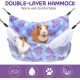 ZYEKIU Guinea Pig Hammock, Double Layer Ferret Hammock for Pet Cages, Hamsters, Soft Warm Cat Hammock, Small Animals Hanging Bed for Hamsters, Chinchillas Ferrets (Purple) ZYEKIU Guinea Pig Hammock, Double Layer Ferret Hammock for Pet Cages, Hamsters, Soft Warm Cat Hammock, Small Animals Hanging Bed for Hamsters, Chinchillas Ferrets (Purple)