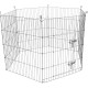 Zippo Outdoor Enclosure for Small Animals Black 120 x 60 x 80 cm Zippo Outdoor Enclosure for Small Animals Black 120 x 60 x 80 cm