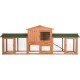 dibea RH10011 Wooden Hutch for Rabbits, Hares, Hamsters, Guinea Pigs, 98 x 54 x 100 cm. Spacious 2-level Hutch, 3 doors dibea RH10011 Wooden Hutch for Rabbits, Hares, Hamsters, Guinea Pigs, 98 x 54 x 100 cm. Spacious 2-level Hutch, 3 doors