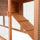 dibea RH10011 Wooden Hutch for Rabbits, Hares, Hamsters, Guinea Pigs, 98 x 54 x 100 cm. Spacious 2-level Hutch, 3 doors dibea RH10011 Wooden Hutch for Rabbits, Hares, Hamsters, Guinea Pigs, 98 x 54 x 100 cm. Spacious 2-level Hutch, 3 doors
