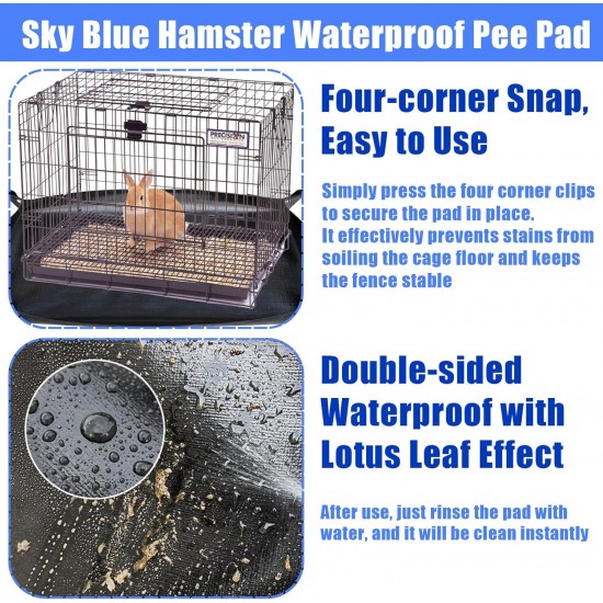 eupdd Pack of 2 Waterproof Pet Playpen Mats: 120 x 100 cm Waterproof Guinea Pig Floor Mats for Rabbits, Guinea Pigs, Repotting Mat, Waterproof Mat for Guinea Pigs eupdd Pack of 2 Waterproof Pet Playpen Mats: 120 x 100 cm Waterproof Guinea Pig Floor Mats for Rabbits, Guinea Pigs, Repotting Mat, Waterproof Mat for Guinea Pigs