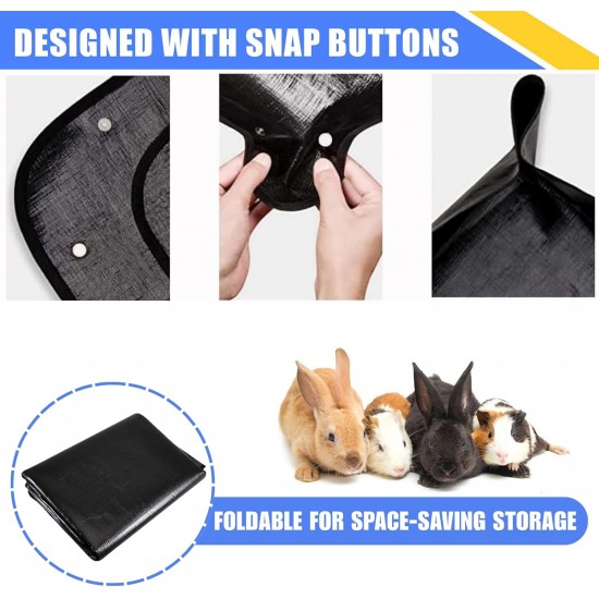 eupdd Pack of 2 Waterproof Pet Playpen Mats: 120 x 100 cm Waterproof Guinea Pig Floor Mats for Rabbits, Guinea Pigs, Repotting Mat, Waterproof Mat for Guinea Pigs eupdd Pack of 2 Waterproof Pet Playpen Mats: 120 x 100 cm Waterproof Guinea Pig Floor Mats for Rabbits, Guinea Pigs, Repotting Mat, Waterproof Mat for Guinea Pigs