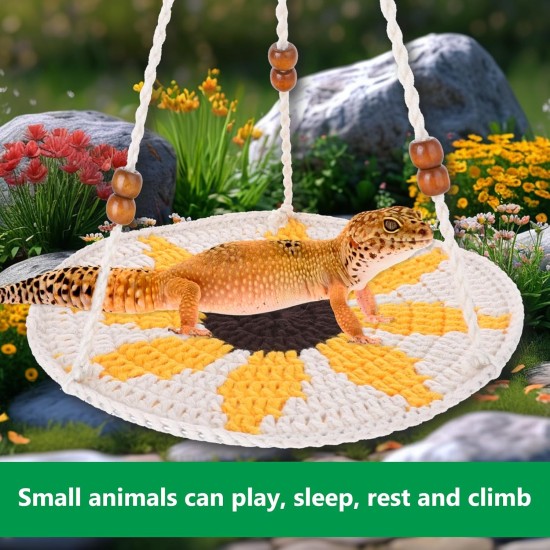 salbsever Bearded Dragon Hammock Reptile Hammock Beard Dragon Accessories Reptile Hanging Bed for Chameleon Birds Rat Hamster Iguana Leopard Gecko salbsever Bearded Dragon Hammock Reptile Hammock Beard Dragon Accessories Reptile Hanging Bed for Chameleon Birds Rat Hamster Iguana Leopard Gecko