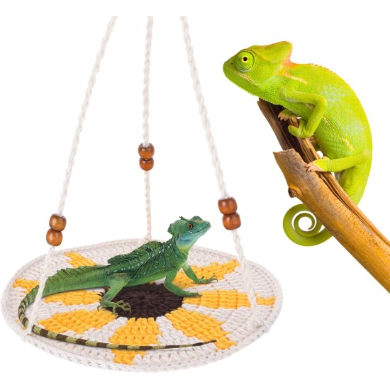 salbsever Bearded Dragon Hammock Reptile Hammock Beard Dragon Accessories Reptile Hanging Bed for Chameleon Birds Rat Hamster Iguana Leopard Gecko salbsever Bearded Dragon Hammock Reptile Hammock Beard Dragon Accessories Reptile Hanging Bed for Chameleon Birds Rat Hamster Iguana Leopard Gecko