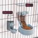 1L Rabbit Cage Automatic Feeder Bowl Small Animal Bucket Feeder with Lid for Rabbits Cat Ferret Chinchilla Guinea Pig 1L Rabbit Cage Automatic Feeder Bowl Small Animal Bucket Feeder with Lid for Rabbits Cat Ferret Chinchilla Guinea Pig