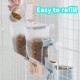 1L Rabbit Cage Automatic Feeder Bowl Small Animal Bucket Feeder with Lid for Rabbits Cat Ferret Chinchilla Guinea Pig 1L Rabbit Cage Automatic Feeder Bowl Small Animal Bucket Feeder with Lid for Rabbits Cat Ferret Chinchilla Guinea Pig