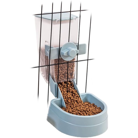 1L Rabbit Cage Automatic Feeder Bowl Small Animal Bucket Feeder with Lid for Rabbits Cat Ferret Chinchilla Guinea Pig 1L Rabbit Cage Automatic Feeder Bowl Small Animal Bucket Feeder with Lid for Rabbits Cat Ferret Chinchilla Guinea Pig