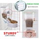 1L Rabbit Cage Automatic Feeder Bowl Small Animal Bucket Feeder with Lid for Rabbits Cat Ferret Chinchilla Guinea Pig 1L Rabbit Cage Automatic Feeder Bowl Small Animal Bucket Feeder with Lid for Rabbits Cat Ferret Chinchilla Guinea Pig