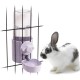 1L Rabbit Cage Automatic Feeder Bowl Small Animal Bucket Feeder with Lid for Rabbits Cat Ferret Chinchilla Guinea Pig 1L Rabbit Cage Automatic Feeder Bowl Small Animal Bucket Feeder with Lid for Rabbits Cat Ferret Chinchilla Guinea Pig