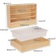 2 in 1 Hay Rack Rabbit Wooden Feeder Hay Rabbit with Cat Litter Tray Water Bottle Feeding Bowls for Hamsters Wooden Rabbit Feeder Hay Holder Rack for Small Pets 2 in 1 Hay Rack Rabbit Wooden Feeder Hay Rabbit with Cat Litter Tray Water Bottle Feeding Bowls for Hamsters Wooden Rabbit Feeder Hay Holder Rack for Small Pets